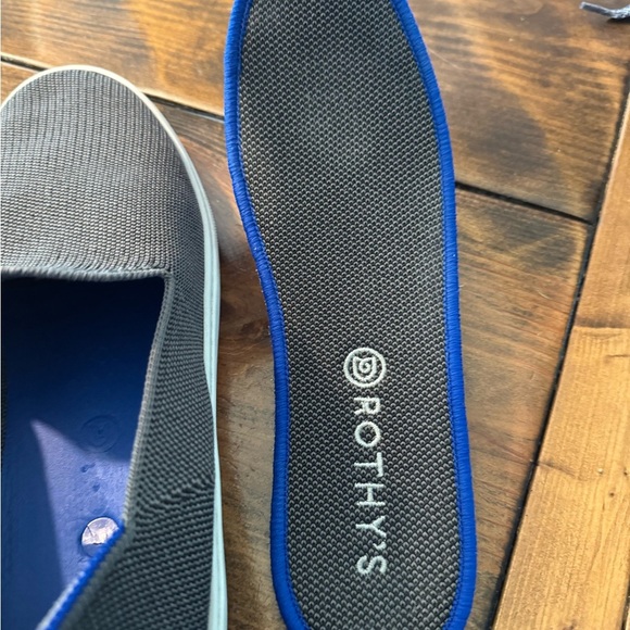 Rothy’s the Ravello Slip On Sneaker - Charcoal Gray 9.5 - Picture 4 of 13